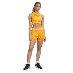 Outdoor Voices Mango 4” Overlay‎ Women's Athletic Shorts-NWT-size small